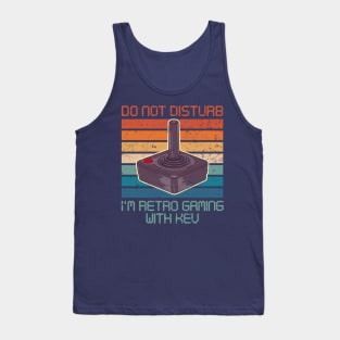 Do not disturb i'm retro gaming with Kev Classic Retro Sunset Tank Top